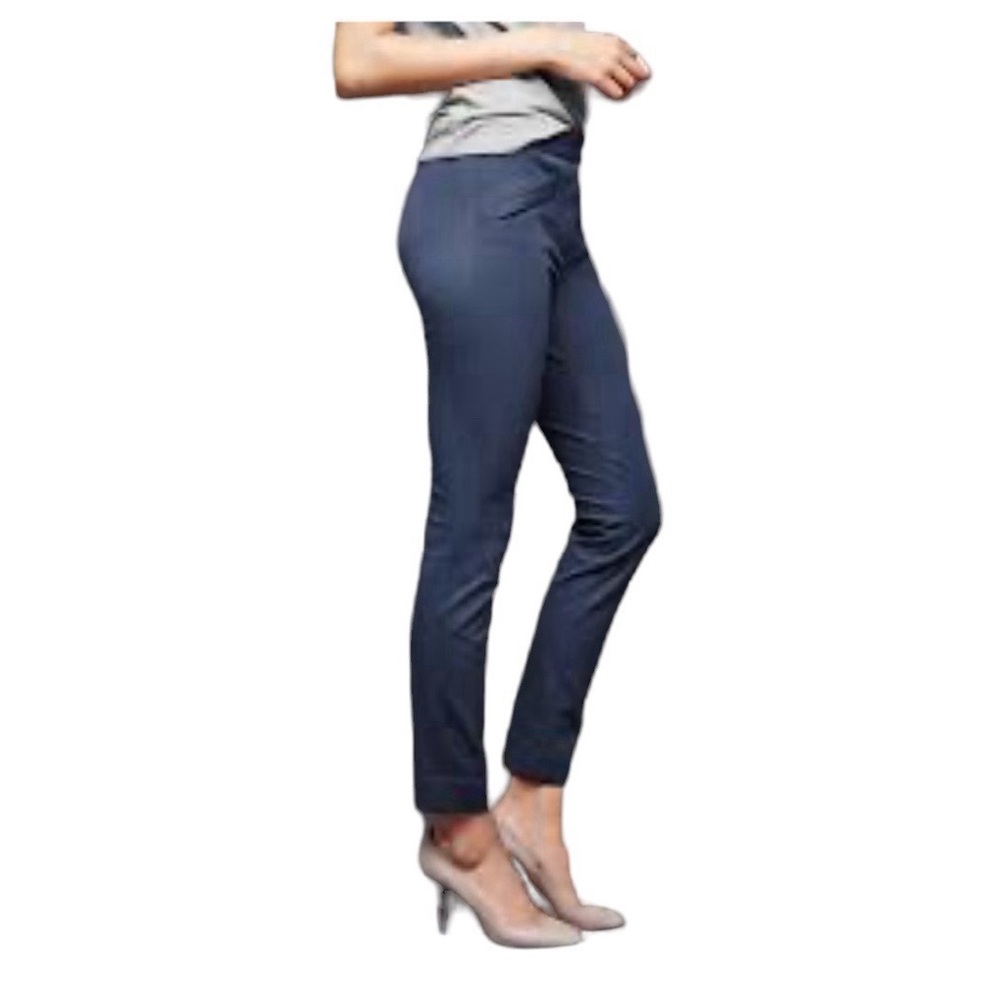 Calvin Klein Navy Blue Slim Trousers